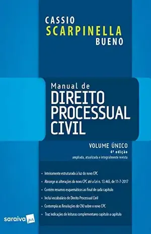 Manual de Direito Processual CivilVolume único – Cassio Scarpinella Bueno