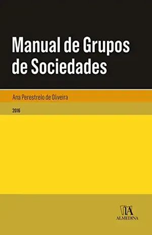 Capa do livro Manual de Grupos de Sociedades - Manual de Grupos de Sociedades