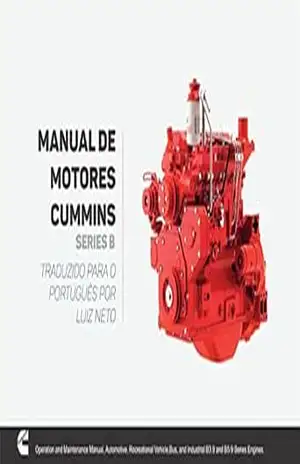 Manual de Motores Cummins – Series B (Traduzido): Traduzido para o Português por Luiz Neto – Luiz Oliveira Martins Neto Manual de Motores Cummins – Series B (Traduzido): Traduzido para o Português por Luiz Neto – Luiz Oliveira Martins Neto