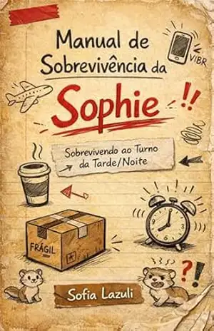 Capa do livro Manual de sobrevivência da Sophie: Sobrevivendo ao turno da tarde/noite - Sofia Lazuli  Feitosa