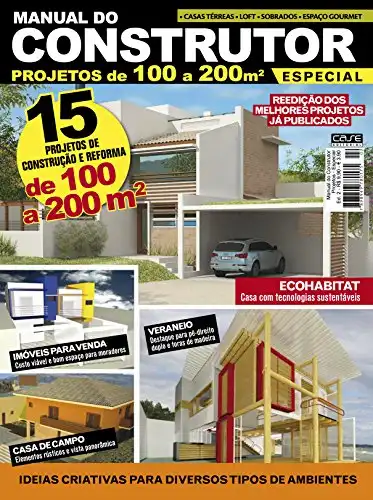 Baixar Manual do Construtor Projetos Especial Ed. 2 – 15 Projetos de 100 a 200 m² pdf, epub, mobi, eBook