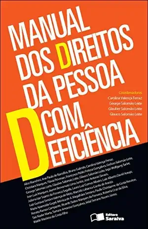 Capa do livro MANUAL DOS DIREITOS DA PESSOA COM DEFICIÊNCIA - Saraiva Sa Livreiros Editores