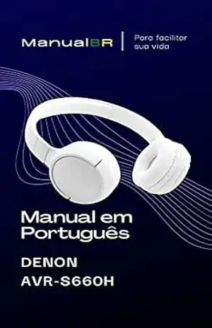 Manual em Português do Receiver Denon AVR–S660H: Completo e Ilustrado – Marccos De Souza