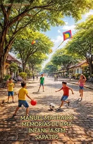 Capa do livro “Manuel Machado: Memórias de uma Infância Sem Sapatos” - Jarbas  Didini Filho