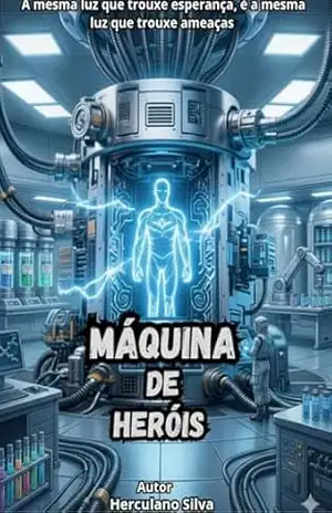 Capa do livro Máquina de heróis - Herculano Silva