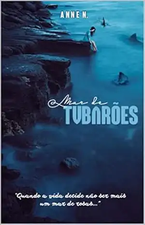 Capa do livro Mar de tubarões - Anne  Neves