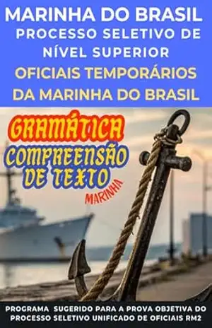 Capa do livro Marinha Rm2: Apostila De Português Para Oficiais Temporários - Marcelo Galvão Marques