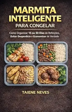 Marmita Inteligente para Congelar: Planejamento Completo para 15 ou 30 Dias e Economia Real (Cozinha Inteligente Livro 3) – taiene neves Marmita Inteligente para Congelar: Planejamento Completo para 15 ou 30 Dias e Economia Real (Cozinha Inteligente Livro 3) – taiene neves