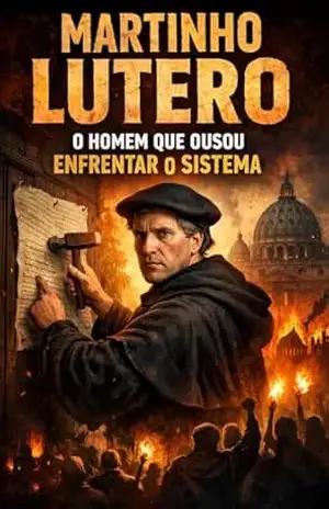 Capa do livro Martinho Lutero: O Homem que Ousou Enfrentar o Sistema: A história real de coragem, fé e revolução que mudou o mundo - Presbítero Waldryano RJ