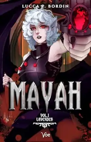 Capa do livro Mayah Lavender Volume 1. - Lucca P Bordin