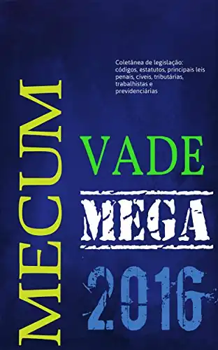Baixar Mega Vade Mecum Edição 2016 pdf, epub, mobi, eBook