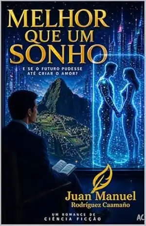 Capa do livro Melhor do que um sonho: Entre o amor real e a ilusão perfeita (Distopias da Alma Livro 4) - Juan Manuel Rodríguez Caamaño