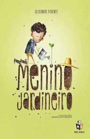 Capa do livro Menino Jardineiro - Alexandre Parente
