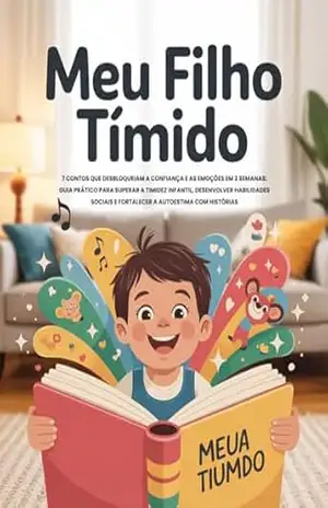 Meu Filho Tímido: 7 Contos Que Desbloqueiam A Confiança E As Emoções Em 3 Semanas: Guia Prático Para Superar A Timidez Infantil,Desenvolver Habilidades Sociais E Fortalecer A Autoestima Com Histórias – Leandro Matos