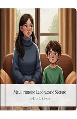 Capa do livro Meu Primeiro Laboratório Secreto: Aventura, diversão e descobertas científicas em um só livro! - Ricardo Ribeiro