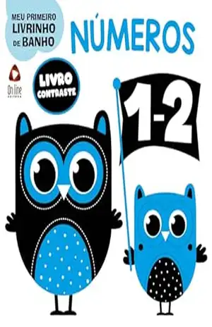 Meu Primeiro Livrinho Contraste de Banho – Números – On Line Editora