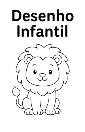 Capa do livro Meu Primeiro Livro de Colorir – Animais Fofos: Desenhos simples e divertidos para crianças colorirem no celular ou tablet — ideal para estimular a criatividade e a coordenação motora! - LUCAS ALENCAR