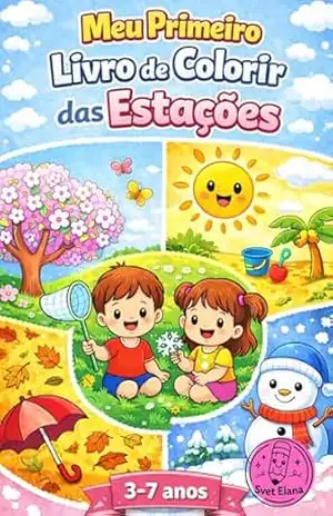 Meu primeiro livro de colorir das estações – Svet Elana
