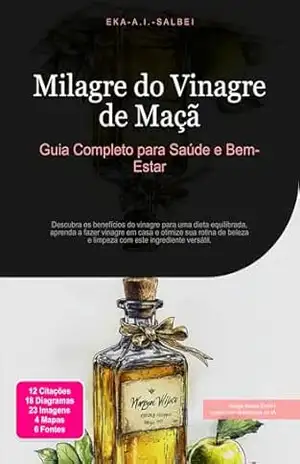 Milagre do Vinagre de Maçã: Guia Completo para Saúde e Bem–Estar – Eka A.I. Salbei