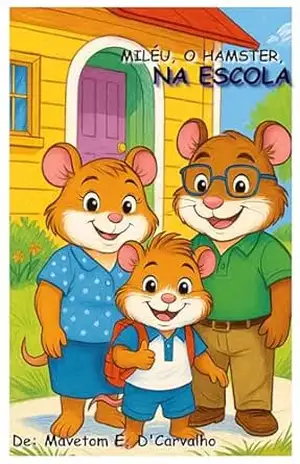 Capa do livro Miléu, O Hamster: Na Escola - Mavetom E. D'Carvalho