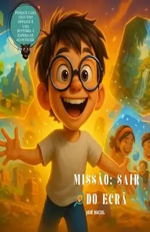 Missão Sair do Ecrã: Um livro infantil divertido sobre perigo do vicio do jogo, Ideal para crianças dos 6 aos 10 anos. (Histórias com aventuras onde a … missão é a vida real nº7) (Humaniza@te) – José Maciel