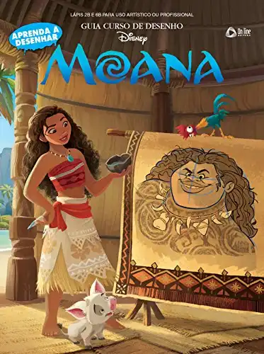 Baixar Moana: Disney – Guia Curso de Desenho Edição 1 pdf, epub, mobi, eBook
