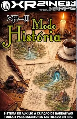 Capa do livro Modo História: Sistema para Escrita de Ficção Especulativa - Cárlisson Mekan