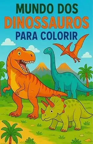 Mundo dos Dinossauros para Colorir - Igor  Prates