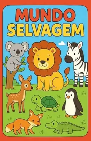 Mundo Selvagem: Livro para colorir com o tema da vida selvagem. - marlon sabioni Mundo Selvagem: Livro para colorir com o tema da vida selvagem. - marlon sabioni