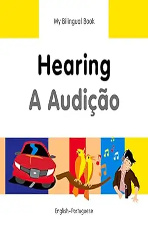 Capa do livro My Bilingual Book–Hearing (English–Portuguese) - Milet Publishing