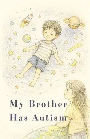 Capa do livro My Brother Has Autism - Victória  Duarte