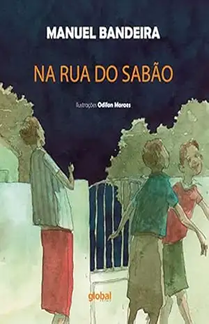 Capa do livro Na rua do sabão - Manuel Bandeira