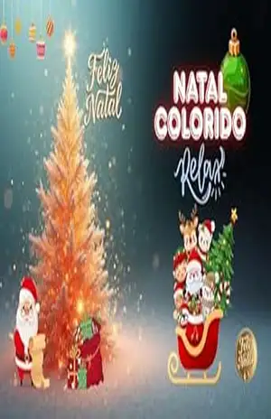 Natal colorido: Um Livro de Colorir Encantador para Todas as Idades! - Dalvino Trindade