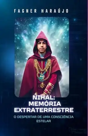 Capa do livro Nihal: Memória Extraterrestre - Fagner Haraújo