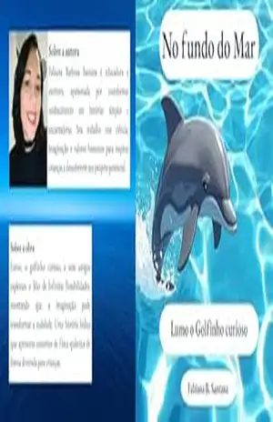 Capa do livro No Fundo do Mar: Uma aventura educativa com Lumo para crianças (5–9 anos) (Coleção Lumo Livro 1) - Fabiana  Barbosa Santana
