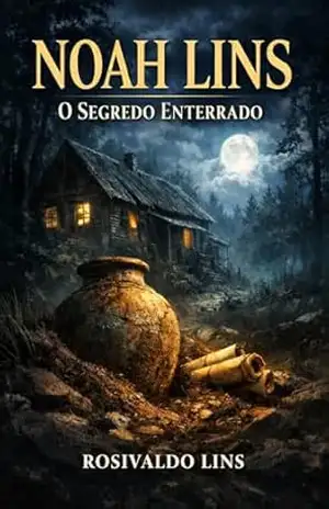 Capa do livro Noah Lins: O Segredo Enterrado: Uma história de origem, fé e memória (Projeto ESDRAS) - Rosivaldo Lins