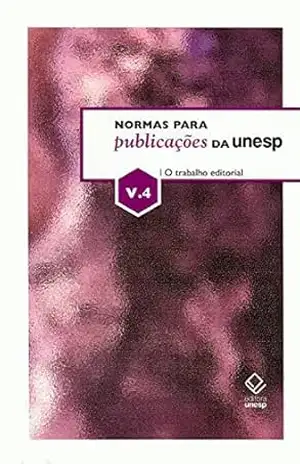 Capa do livro Normas para publicações da Unesp – Vol. 4: O trabalho editorial - Unesp