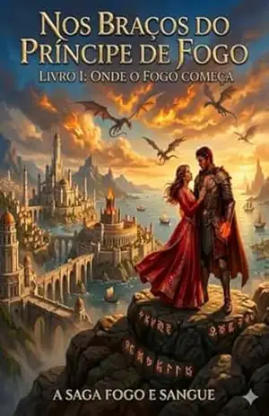 Nos Braços do Príncipe de Fogo: Um Romance Épico de Magia Elemental e Reinos Rivais (romanticos e levemente sensuais Livro 6) – alexandre silveira sampaio