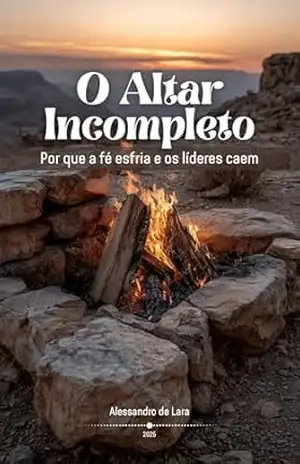 Capa do livro O Altar Incompleto: Por que a fé esfria e os líderes caem - ALESSANDRO DE LARA