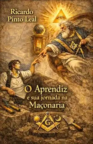 Capa do livro O Aprendiz e sua Jornada na Maçonaria (Os 3 Graus da Maçonaria Simbólica) - RICARDO PINTO LEAL