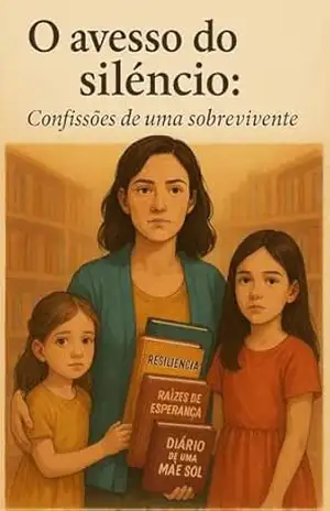 Capa do livro O avesso do silêncio: confissões de uma sobrevivente - Luna Vértice