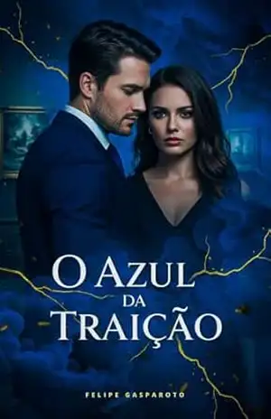 Capa do livro O Azul Da Traição - Felipe Gasparoto