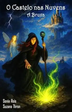 Capa do livro O Castelo nas Nuvens: A Bruxa - Sonia  Reis