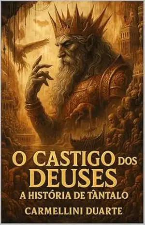 Capa do livro O Castigo dos Deuses: A História de Tântalo. (Mitologias do Mundo: As Histórias que Moldaram a Humanidade) - Carmellini Duarte