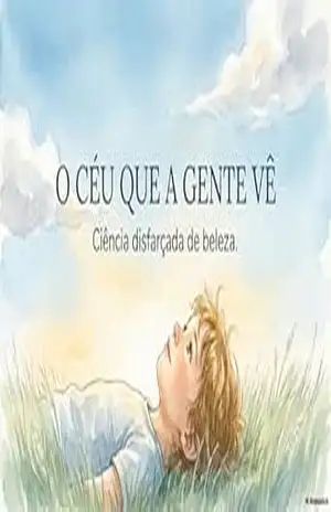 Capa do livro O CÉU QUE A GENTE VÊ (PEQUENOS CIENTISTAS DO UNIVERSO) - DONA TETÉIA Oroz