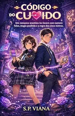 O CÓDIGO DO CUPIDO: Um romance enemies–to–lovers com namoro falso, magia proibida e a regra dos cinco metros. - S. P. Viana O CÓDIGO DO CUPIDO: Um romance enemies–to–lovers com namoro falso, magia proibida e a regra dos cinco metros. - S. P. Viana