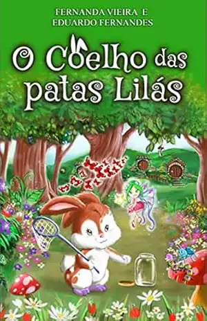 Capa do livro O Coelho Das Patas Lilás - Fernanda Vieira