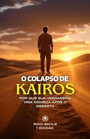 Capa do livro O Colapso de Kairos: Por que sua verdadeira vida começa após o deserto. - RICARDO BAHLS