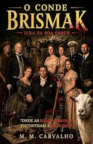 Capa do livro O Conde Brismak: Ilha da Boa Ordem - M. M. Carvalho