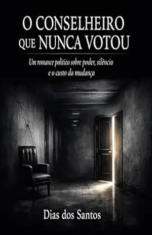 Capa do livro O Conselheiro Que Nunca Votou: Um romance politico sobre poder, silêncio e o custo da mudança | Edição Essencial - Dias Dos Santos